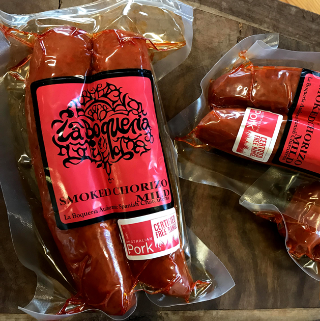 La Boqueria Smoked Chorizo Free Range Aw 250g The Grocer