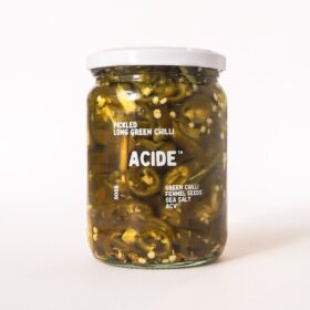 Acide Pickled Green Chillis 500g