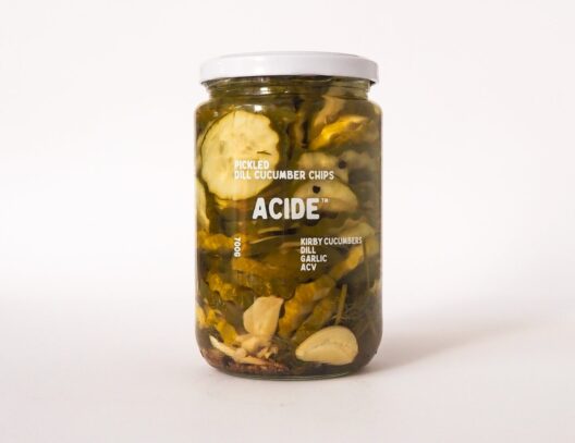 Acide Crinkle Cut Dill Pickles 700g