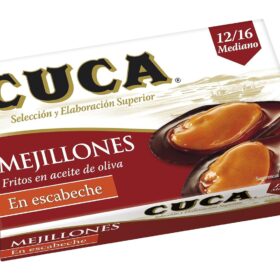 Cuca Mussels Escabache 115g