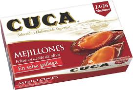 Cuca Mussels Galician 115g