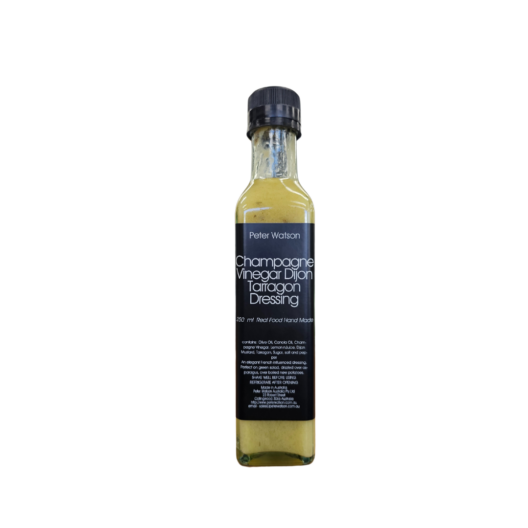 Peter Watson Champagne Vinegar, Dijon & Tarragon Dressing 250ml