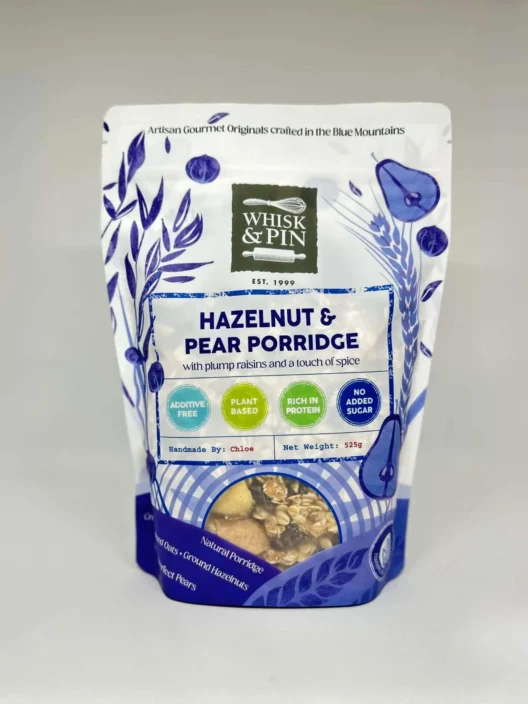 Whisk and Pin Hazelnut and Pear Porridge 1.2Kg