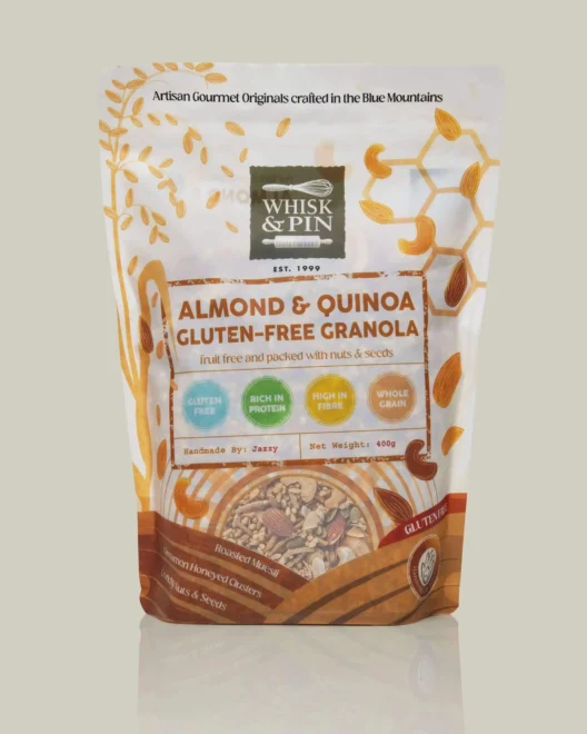 Whisk and Pin Almond and Quinoa Gluten Free Muesli 1.2Kg