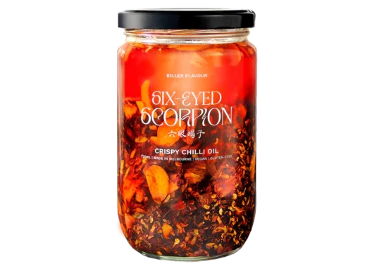 Six-Eyed Scorpion Crispy Chilli Oil Original (720ml)