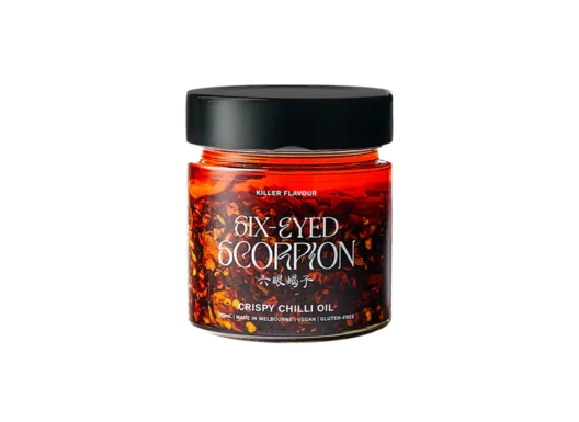 Six-Eyed Scorpion Crispy Chilli Oil Original (212ml)